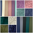 Jessica Fabric 59"/150cm Wide Plain Fabric Polyester Decoration, Craft & Dress