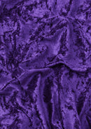 Premium Crushed Velvet 1 Way Stretch Fabric Dress Craft Wedding Cushion 60" - 150cm Wide Per Metre (Collection 2)