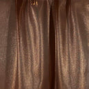 Metallic Shimmer Organza Polyester Fabric 59" 149cm Wide