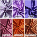 Crepe Back Luxury Silky Satin, Soft Touch, Lustrous, Great Flow and Drape, Stretchy, Wrinkle-Resistan, Bridal dress Material 60"(150cm) wide