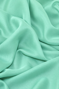 Cationic Chiffon Dress Fabric Mint Green Silky Touch Fashion 60" Dress, Sarong & Decoration