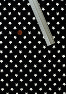 100% 45" Craft Cotton Poplin Stars Printed Fabric Face Masks Use D