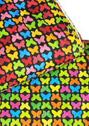 Butterfly Cotton Print Fabric Freedom 45" Wide 100% Cotton Poplin Fabric D