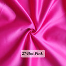 Dull Duchess Satin Fabric Premium Quality Smooth Dress Material 60", Bridal Satins