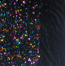 Iridescent Multi-Colour Sequin on Stretch Velvet With Luxury Sequins all Over 5mm Shining Sequin 2-way Stretch 60” Wide