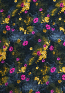 Viscose Shaded Floral Print Soft 60’’ (150cms) Fabric D