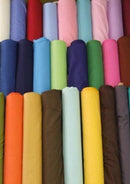 Tan PolyCotton Fabric 65/35 Blended Dyed Premium Fabric 45" (112cm) Wide for Craft, Dressmaking, Face Masks & NHS Uniforms