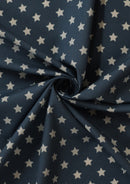 100% 45" Craft Cotton Poplin Stars Printed Fabric Face Masks Use D