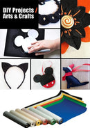 Jaffa Adhesive Felt Fabric 100% Acrylic UK Made EN71 Certified Sticky Back Material for Arts & Crafts 1mm Thickness | 100cm x 45cm Wide | Sold by The Metre & Roll