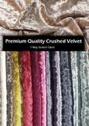 Red Premium Crushed Velvet 1 Way Stretch Fabric Dress Craft Wedding Cushion 60" - 150cm Wide Per Metre