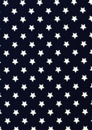 100% 45" Craft Cotton Poplin Stars Printed Fabric Face Masks Use D