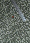 100% 45" Craft Cotton Poplin Fabric Mini Flower Leaves Print Face Mask Use D