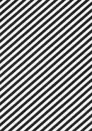 Black Candy Stripes Polycotton Print Fabric Horizontal 3mm Stripes 45" Crafting D