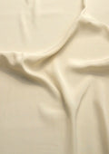 Crepe De Chine Dress Fabric Beige Silky Plain Dyed  44/45" Wide Craft