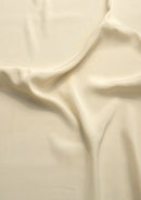 Crepe De Chine Dress Fabric Beige Silky Plain Dyed  44/45" Wide Craft