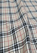 Tartan Polyviscose Fabric 58" (145cms) Scottish Fashion Plaid Check Woven D