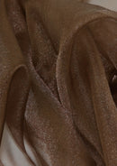 Crystal Organza Sparkle Fabric 58" Wide Wedding Decorations Polyester Material