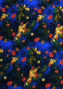 Viscose Shaded Floral Print Soft 60’’ (150cms) Fabric D