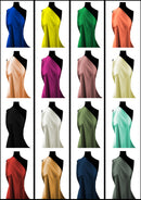 Mint Green Premium Silky Satin Fabric 150cm Wide for Dress Bridal Fashion Scrunchies & Headbands