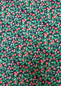 CHERRIES 100% 45"CRAFT COTTON POPLIN PRINT D#28