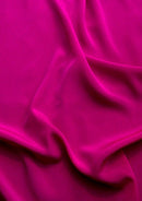 Crepe De Chine Dress Fabric Fuchsia Pink Silky Plain Dyed  44/45" Wide Craft