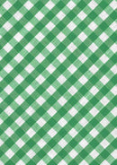 Large Check 1/4" Green 45" Wide Gingham Polycotton Fabric Check Material Dress Crafts Uniform