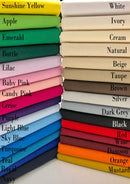 Lilac 60 Square Cotton Plain Fabric 60" Extra Wide 100% Cotton Craft Sheeting Fabric Material For Dressmaking Craft Project Sewing Quilting