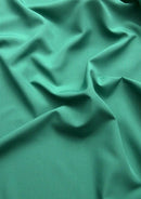 Crepe De Chine Dress Fabric Peacock Silky Plain Dyed 44/45" Wide Craft