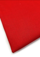 Red 60 Square Cotton Plain Fabric 60" Extra Wide 100% Cotton Craft Sheeting Fabric Material For Dressmaking Craft Project Sewing Quilting