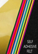 Royal Adhesive Felt Fabric 100% Acrylic UK Made EN71 Certified Sticky Back Material for Arts & Crafts 1mm Thickness | 100cm x 45cm Wide | Sold by The Metre & Roll