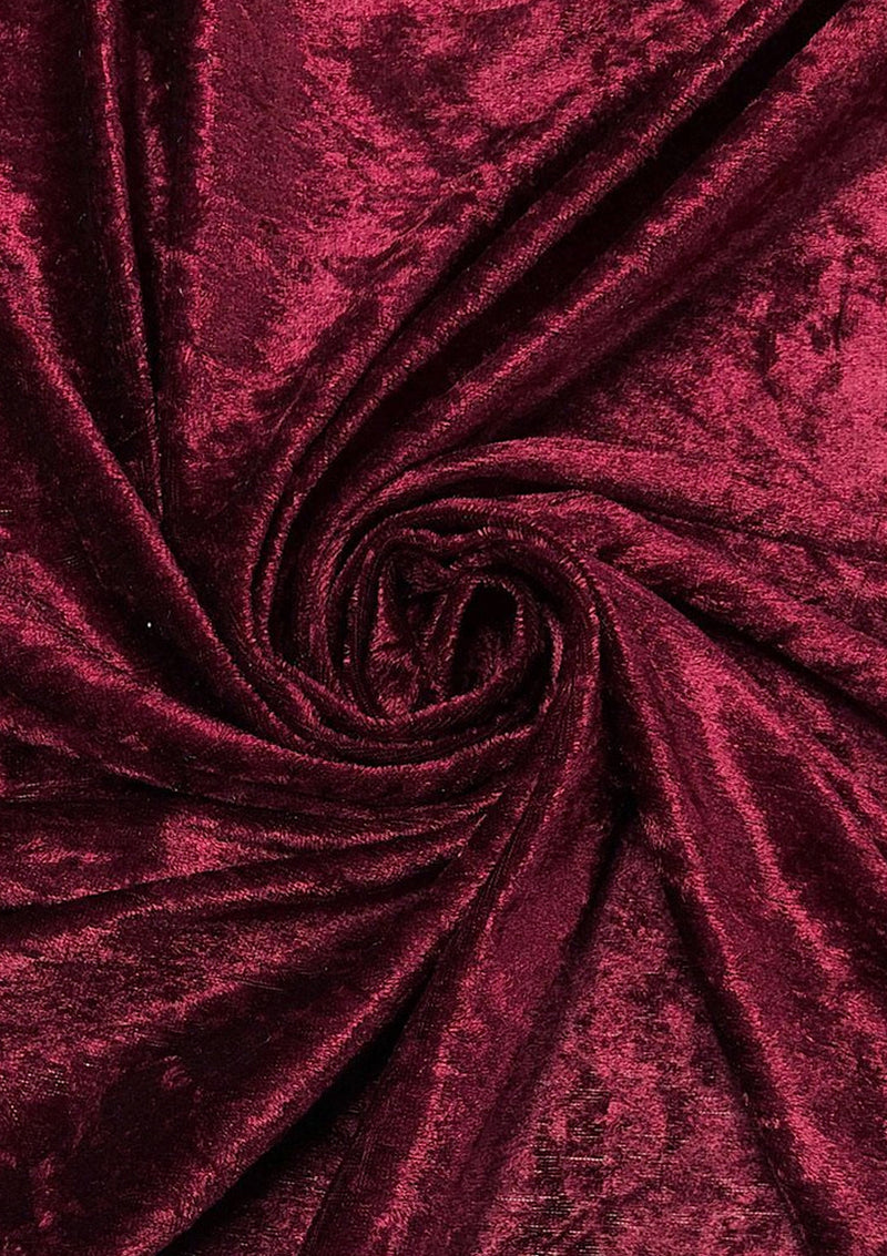 Premium Crushed Velvet 1 Way Stretch Fabric Dress Craft Wedding Cushion 60" - 150cm Wide Per Metre