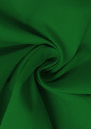 Emerald Green Cotton Fabric 100% Cotton Poplin Plain Oeko-Tex Certified Fabric for Dressmaking, Craft, Quilting & Facemasks 45" (112 cms) Wide Per Metre