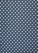100% 45" Craft Cotton Poplin Polka Dot Print 6mm Spot Also Face Mask Use D