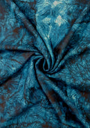 John Louden 100% 45" Cotton Voile Batik Splash Print D