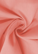 Peachy Pink PolyCotton Fabric 65/35 Blended Dyed Premium Fabric 45" (112cm) Wide for Craft, Dressmaking, Face Masks & NHS Uniforms
