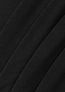 Black Jersey Fabric Elastane 2-Way Stretch 64" Wide Fashion Dress Spandex Material