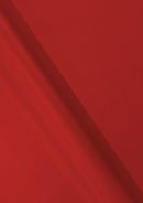 Red Waterproof Fabric Polyurethane Coated 60" Width Polyester Outdoor Material